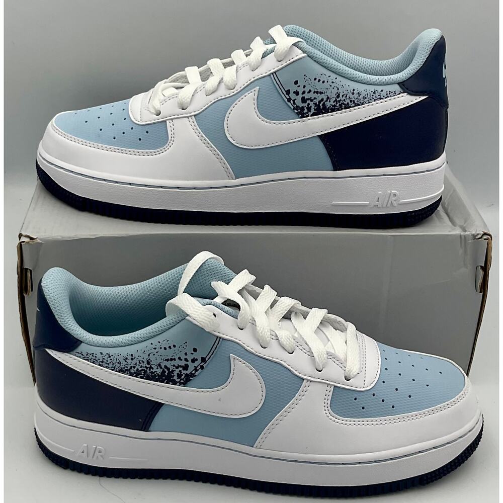Nike Air Force 1 Armory Blue IB7686-400 Blue Navy White Sz6 #237 - Picture 4 of 7
